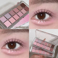 12 - Color Matte Eyeshadow Palette — Tea & Apricot Earth Tones Daily Glam - Mzunye