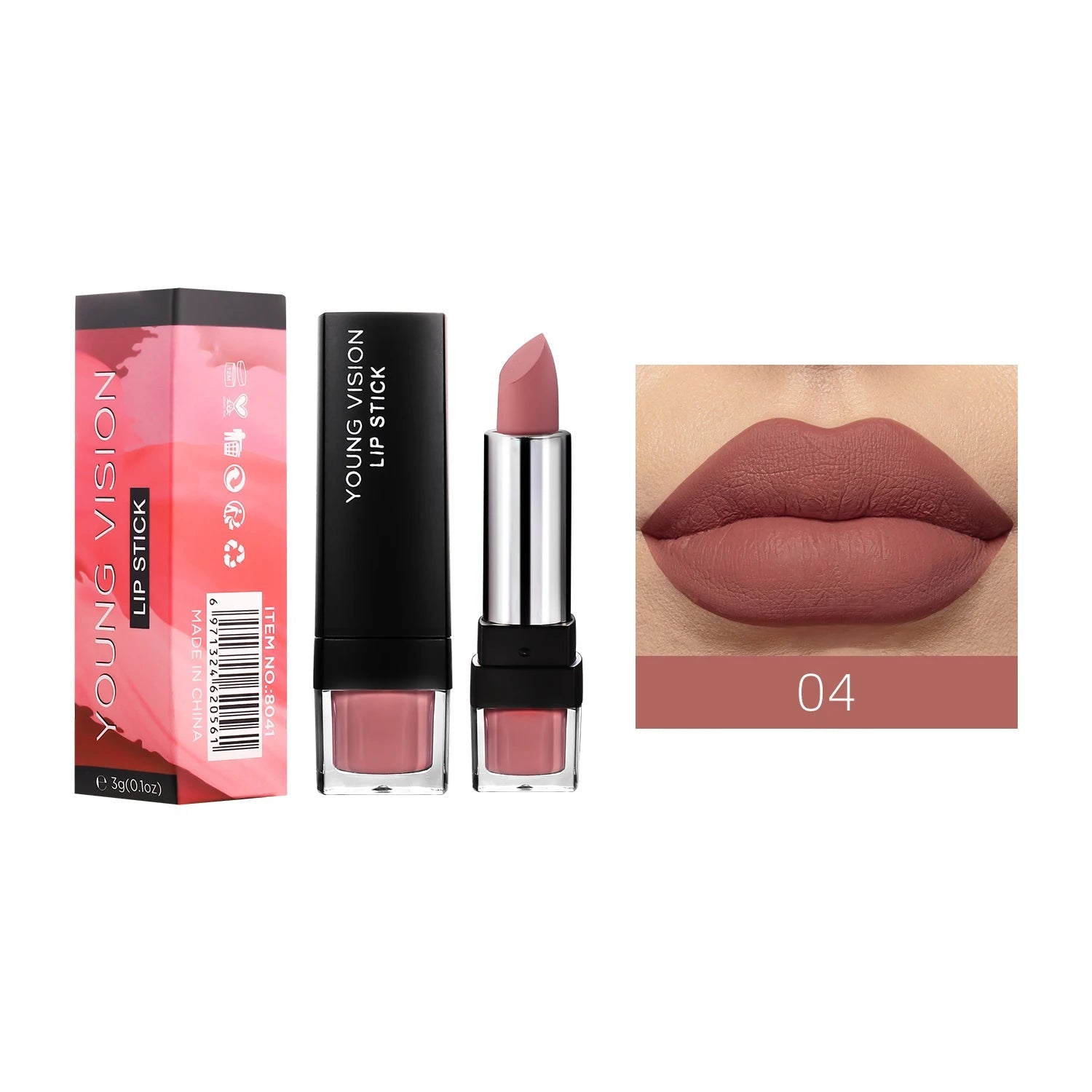 12 Color Velvet Matte Lipstick — Long - Lasting Waterproof Non - Transfer Natural Lipstick for Women - Mzunye