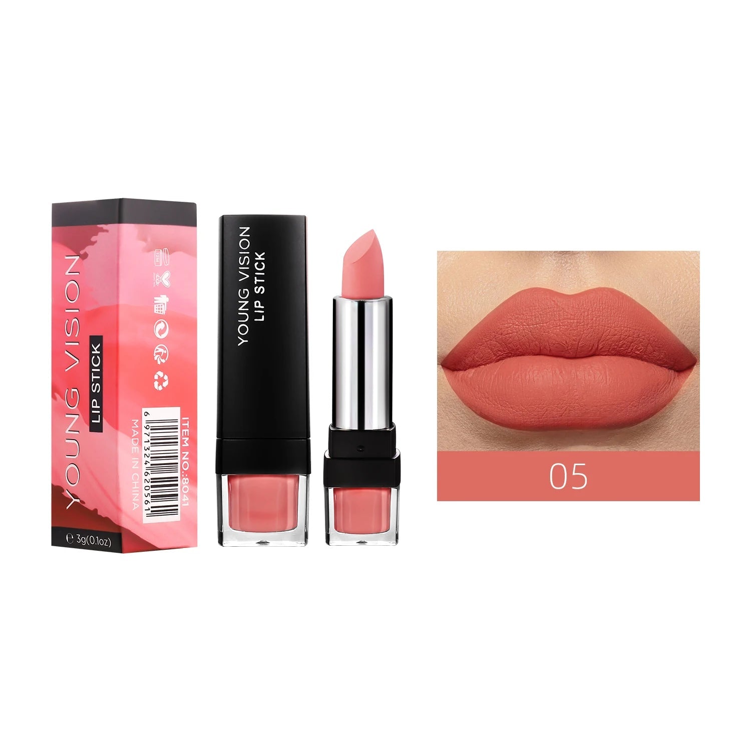 12 Color Velvet Matte Lipstick — Long - Lasting Waterproof Non - Transfer Natural Lipstick for Women - Mzunye