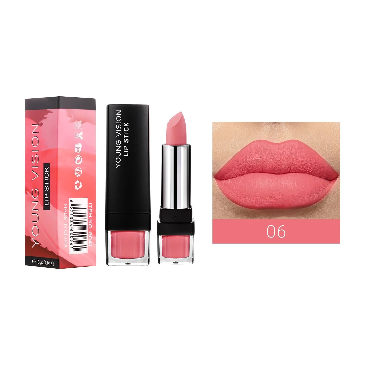 12 Color Velvet Matte Lipstick — Long - Lasting Waterproof Non - Transfer Natural Lipstick for Women - Mzunye