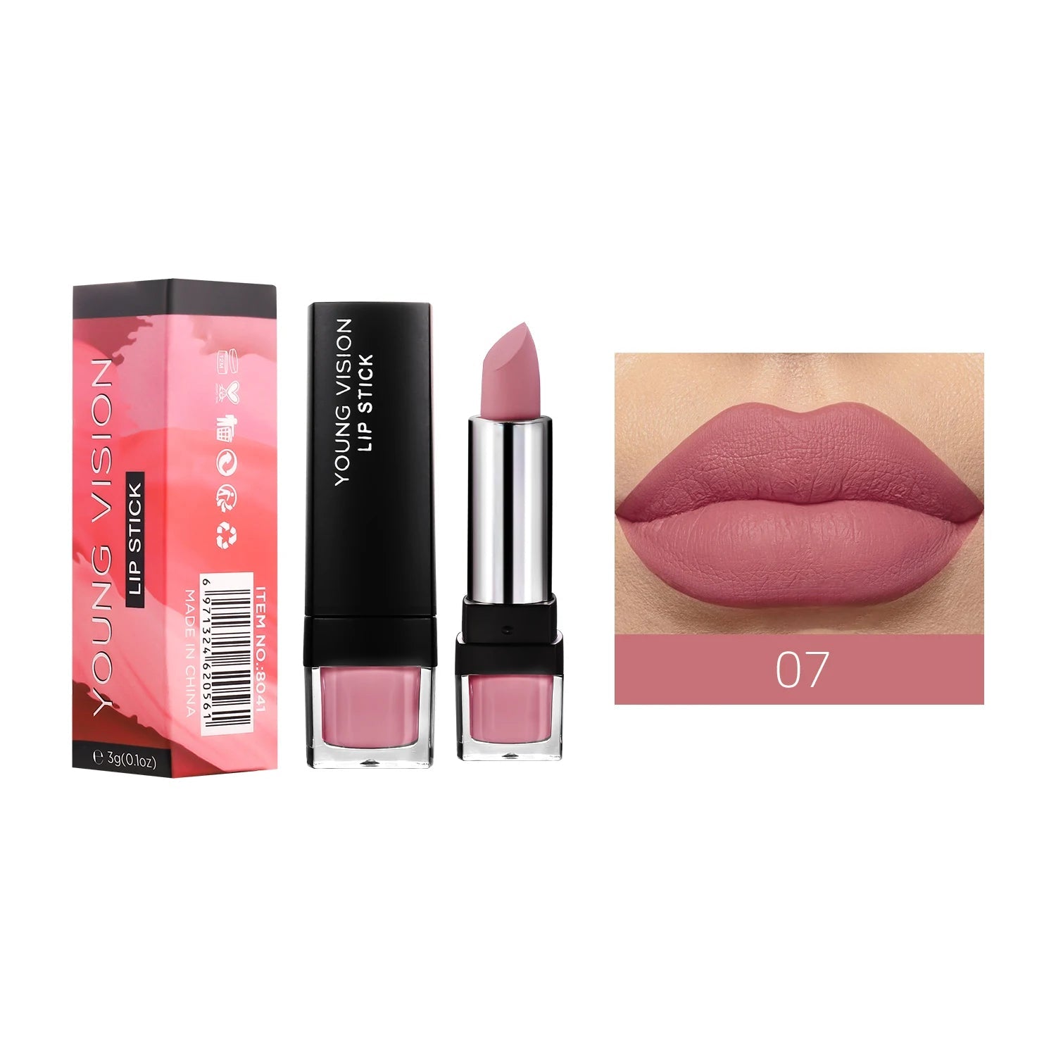 12 Color Velvet Matte Lipstick — Long - Lasting Waterproof Non - Transfer Natural Lipstick for Women - Mzunye