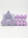 12-Piece Makeup Sponge Set — Powder Puffs, Air Cushion Puffs & Beauty Eggs | Mzunye