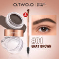 2 - in - 1 Eyebrow Pomade & Brow Gel Wax — Waterproof Long - Lasting Creamy Tint Enhancer - Mzunye