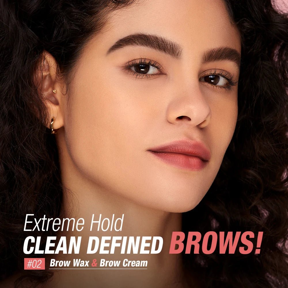 2 - in - 1 Eyebrow Pomade & Brow Gel Wax — Waterproof Long - Lasting Creamy Tint Enhancer - Mzunye