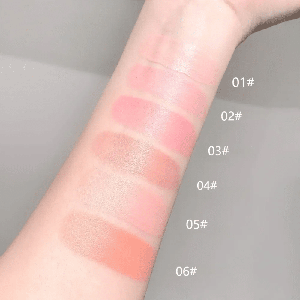 2 - in - 1 Liquid Blush & Lip Tint — Moisturizing Water Glow in 4 Shades - Mzunye