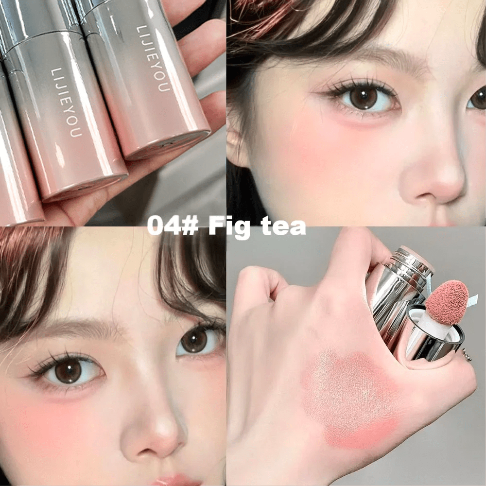 2 - in - 1 Liquid Blush & Lip Tint — Moisturizing Water Glow in 4 Shades - Mzunye