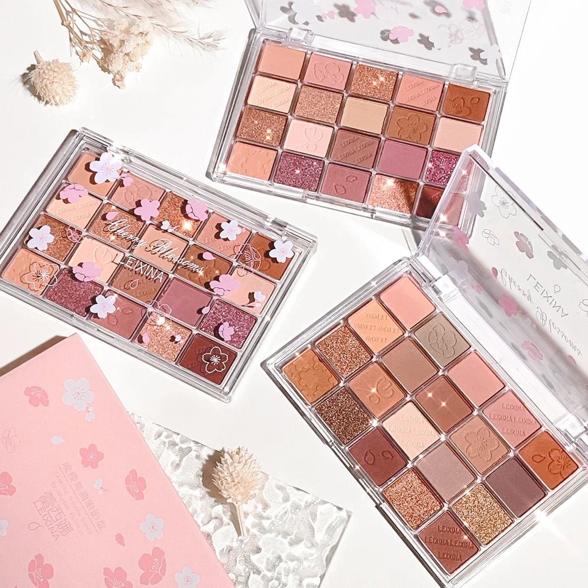20 - Color Eyeshadow Palette — Shimmer & Matte Highly Pigmented - Mzunye