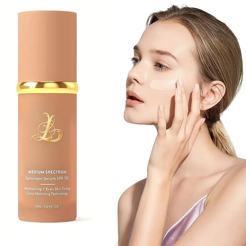 4 - in - 1 Color Changing Foundation with SPF 50+ – Long - Lasting Hydrating Base - Mzunye