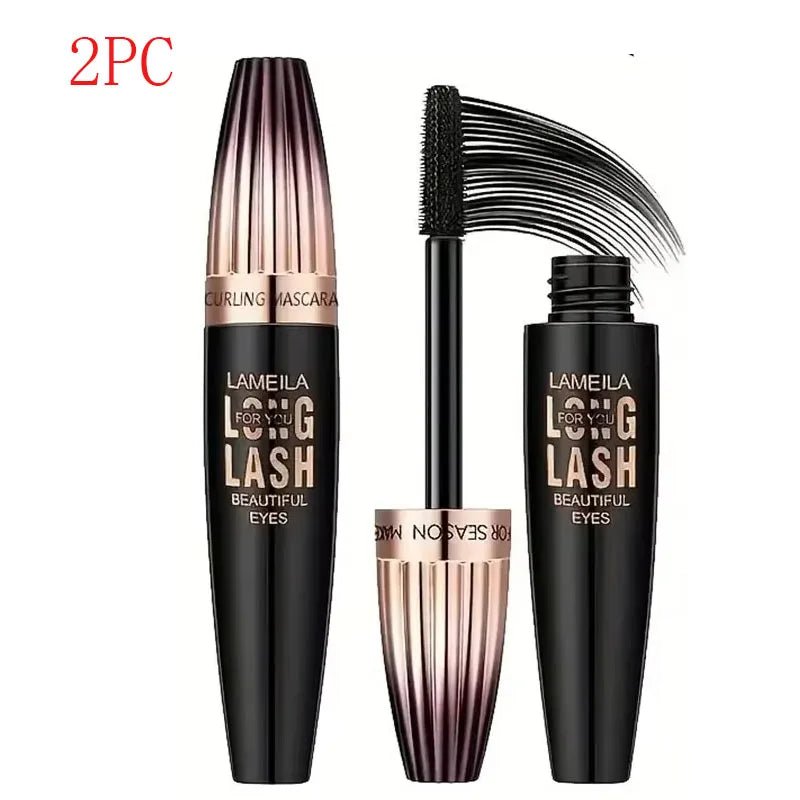 4D Plumping Mascara — Waterproof, Smudge - Proof, Thick & Curling in Black & Brown - Mzunye