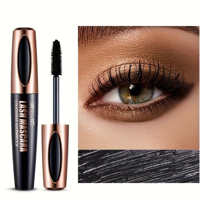 4D Volume Mascara — Waterproof, Smudge - Proof, All - Day Full Lashes - Mzunye