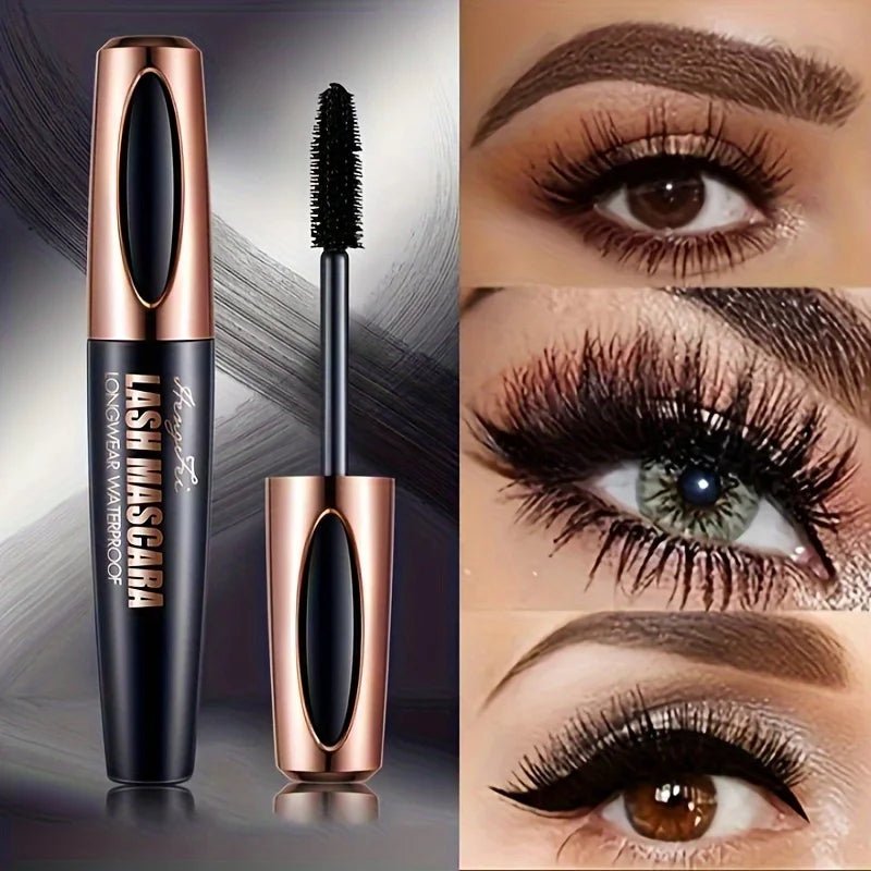 4D Volume Mascara — Waterproof, Smudge - Proof, All - Day Full Lashes - Mzunye