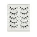 5 Pairs Anime Demon - Style Faux Lashes — Dramatic Volume & Length for Bold Creative Looks - Mzunye