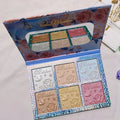 6 - Color Highlight & Blush Palette — Pearlescent Glow, Contour & Eyeshadow - Mzunye