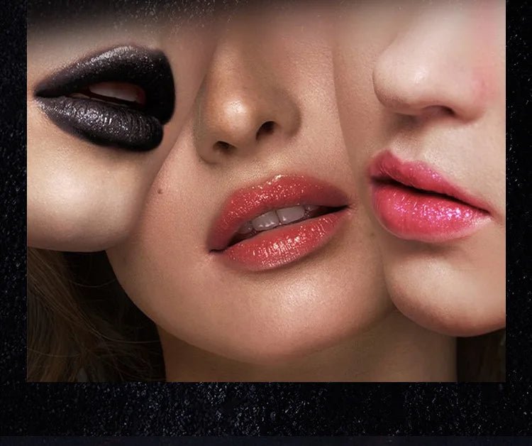 7 Color Glitter Metallic Lipstick — Waterproof Diamond Pearlescent Lip Gloss for Women - Mzunye