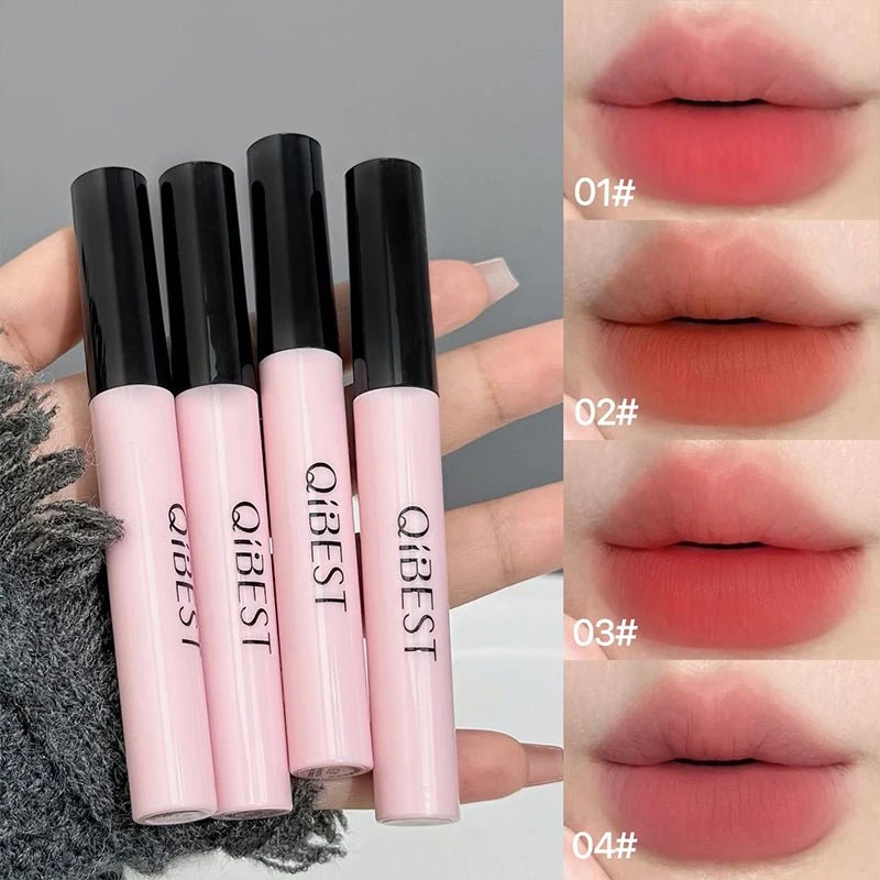 9 - Piece Camera Look Makeup Set — Lip Mud, Blush, Pressed Powder, Mascara & More - Mzunye
