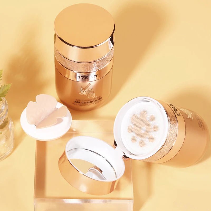 Air Cushion BB Cream Foundation — Lightweight Coverage, Dewy Finish - Mzunye