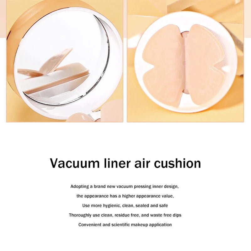 Air Cushion BB Cream Foundation — Lightweight Coverage, Dewy Finish - Mzunye