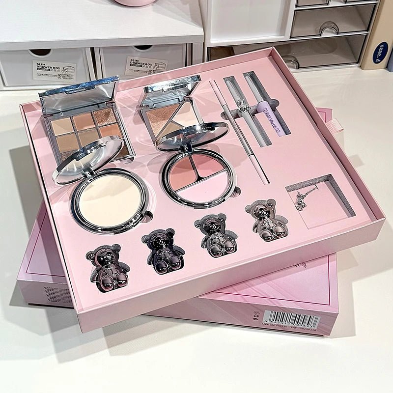 ART VALUE Complete Face Makeup Set — 11 - Piece Full Glam Collection - Mzunye