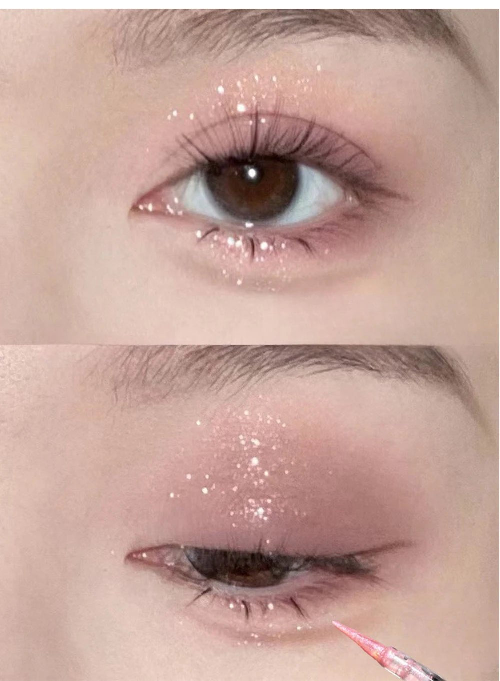 Balletism Liquid Eyeshadow — Fine Shimmer Highlight Eye Glam - Mzunye