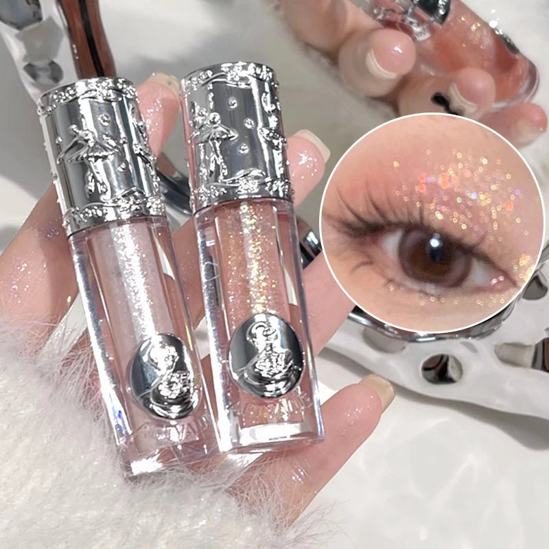 Balletism Liquid Eyeshadow — Fine Shimmer Highlight Eye Glam - Mzunye