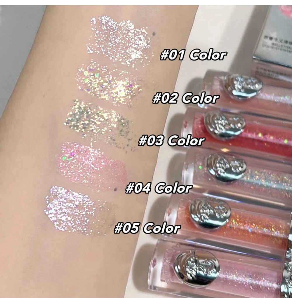 Balletism Liquid Eyeshadow — Fine Shimmer Highlight Eye Glam - Mzunye