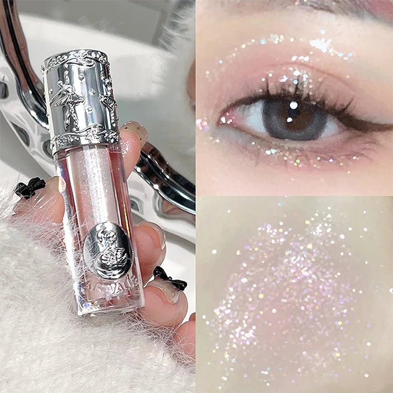 Balletism Liquid Eyeshadow — Fine Shimmer Highlight Eye Glam - Mzunye