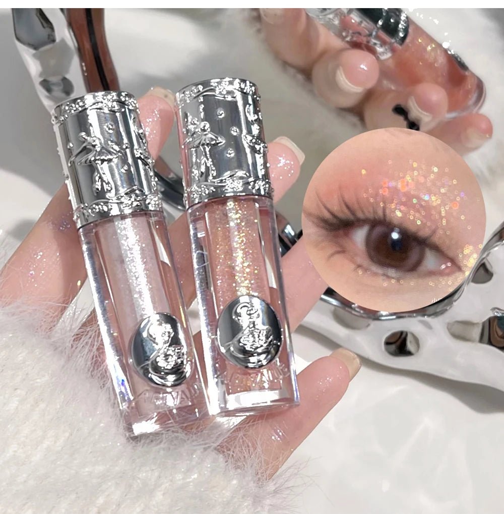 Balletism Liquid Eyeshadow — Fine Shimmer Highlight Eye Glam - Mzunye