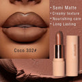 Bare Matte Silky Lipstick — Long - Lasting Waterproof Glossy Finish in 4 Shades - Mzunye