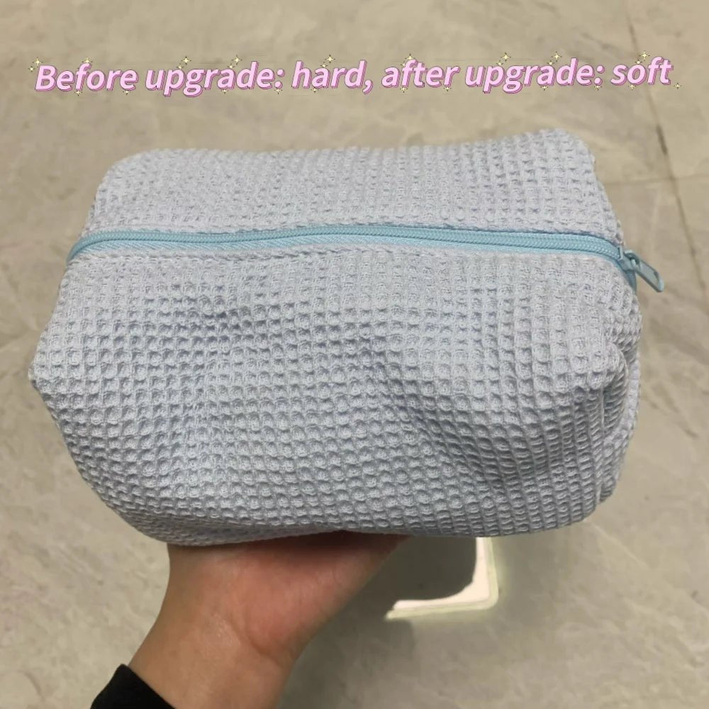 Bow Cosmetic Bag – Floral Makeup & Skincare Travel Organizer - Mzunye