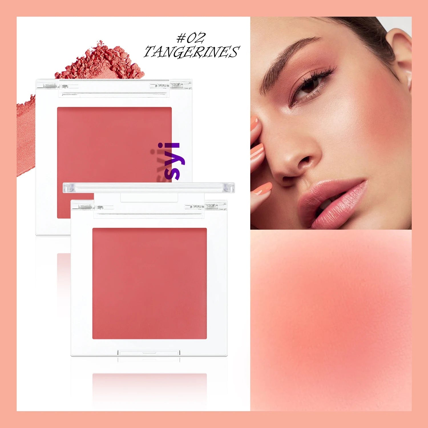 Brightening Matte Blush — Natural Youthful Glow in 6 Shades - Mzunye