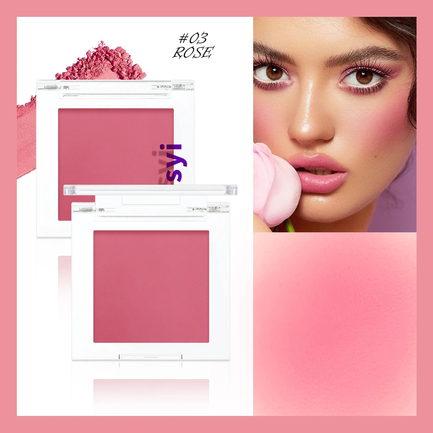 Brightening Matte Blush — Natural Youthful Glow in 6 Shades - Mzunye