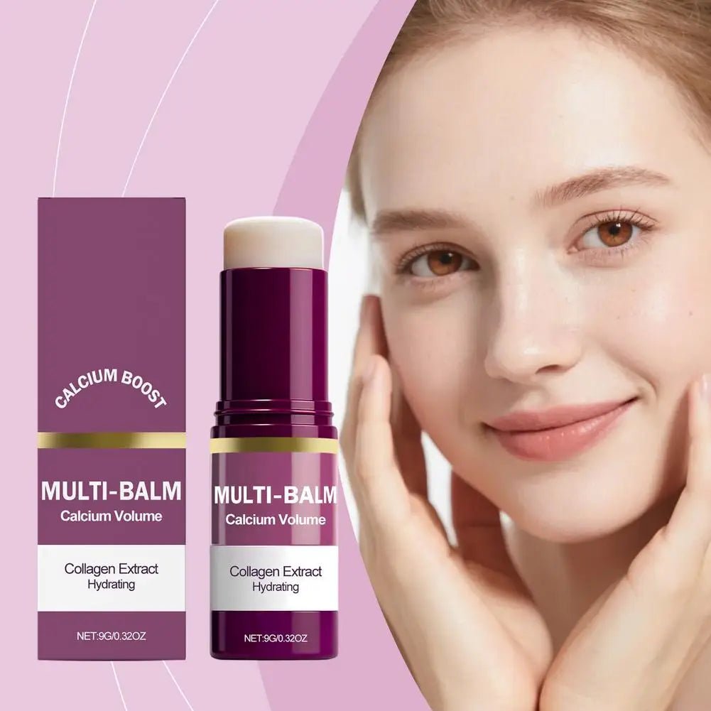 Calcium & Collagen Volume Balm Stick | Anti - Wrinkle, Hydrating Face Cream for Eyes, Neck & Face — 1, 2 & 3 - Piece Sets - Mzunye