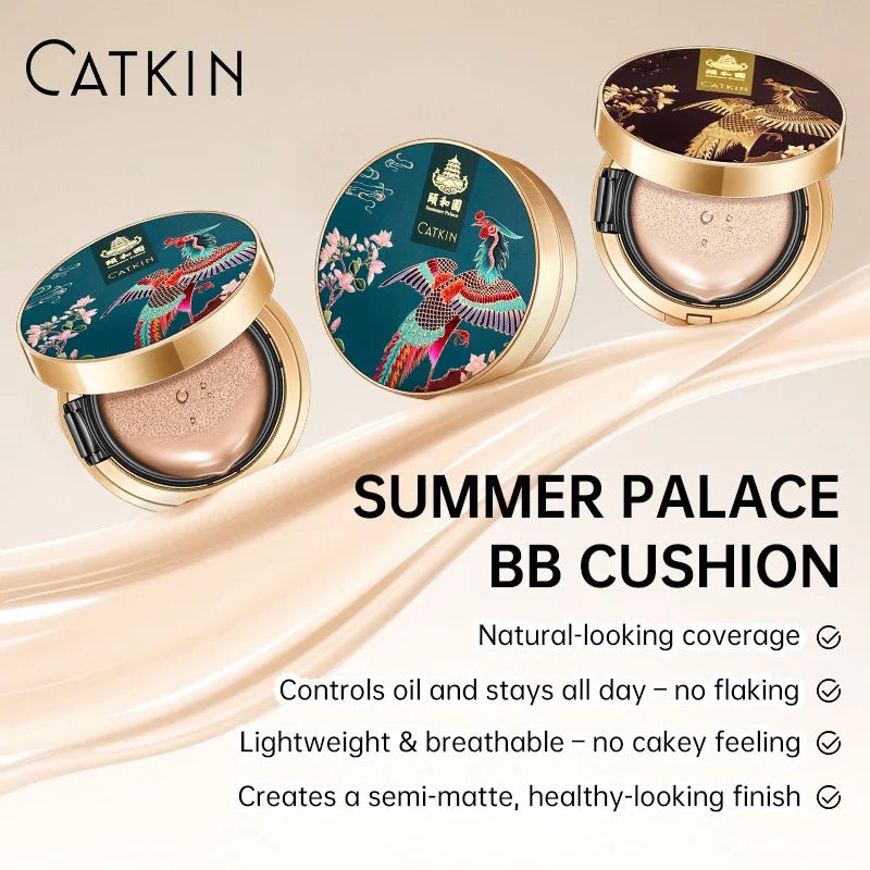 Catkin Phoenix Cushion Foundation — Full Coverage Satin Finish with Refill - Mzunye