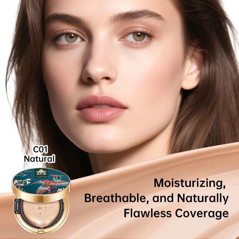 Catkin Phoenix Cushion Foundation — Full Coverage Satin Finish with Refill - Mzunye