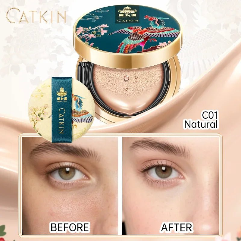 Catkin Phoenix Cushion Foundation — Full Coverage Satin Finish with Refill - Mzunye