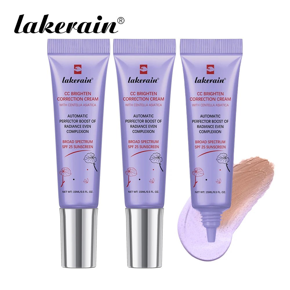 Centella Colour - Changing CC Cream — Korean Skincare Formula, Full Coverage & Brightening - Mzunye
