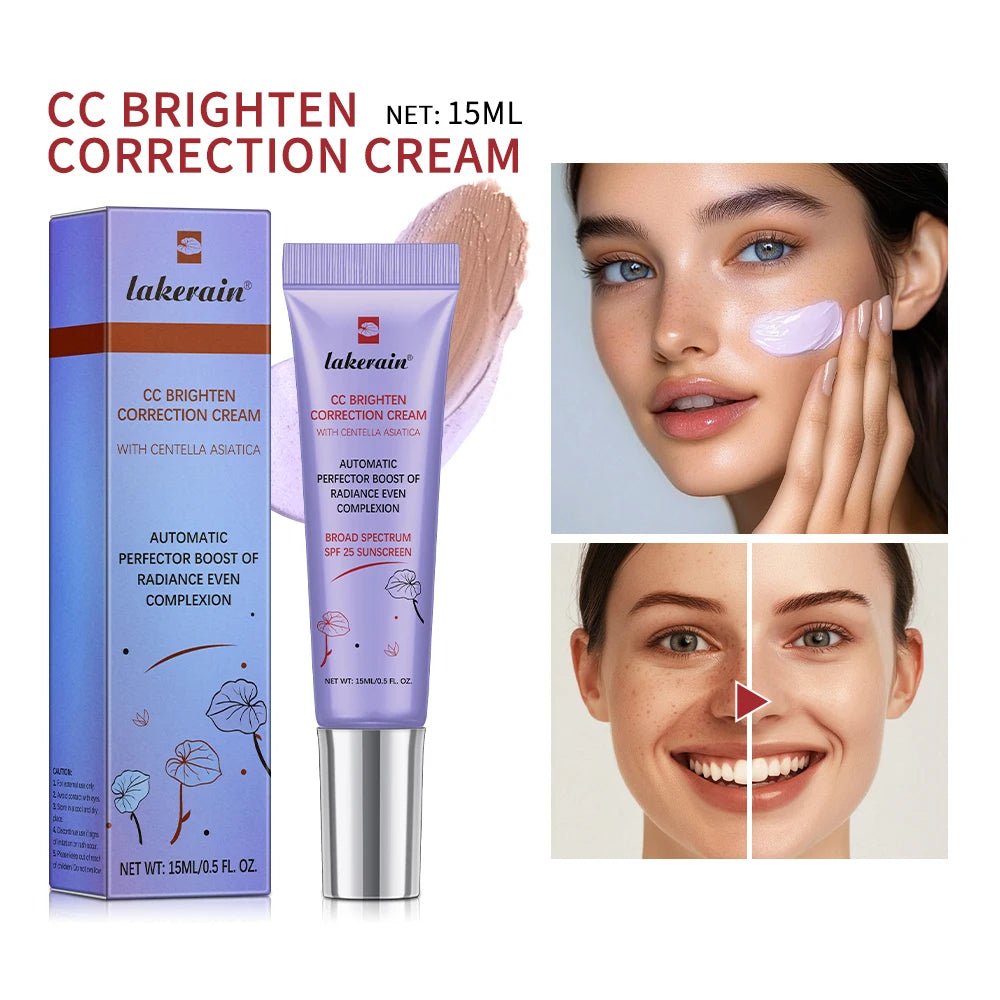 Centella Colour - Changing CC Cream — Korean Skincare Formula, Full Coverage & Brightening - Mzunye
