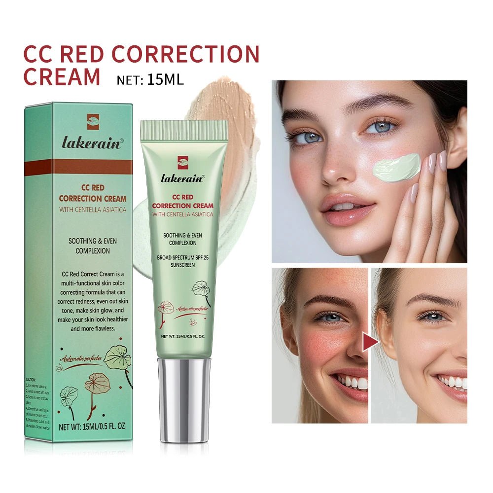 Centella Colour - Changing CC Cream — Korean Skincare Formula, Full Coverage & Brightening - Mzunye
