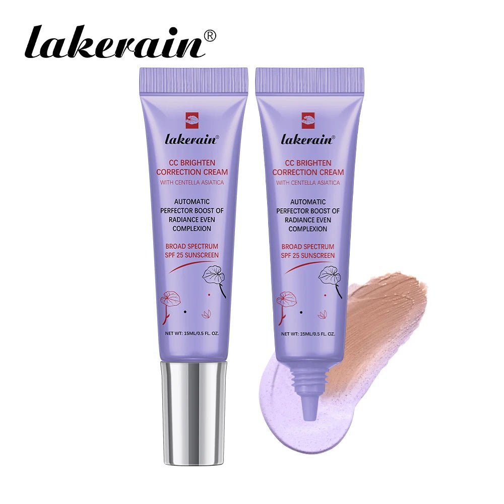 Centella Colour - Changing CC Cream — Korean Skincare Formula, Full Coverage & Brightening - Mzunye