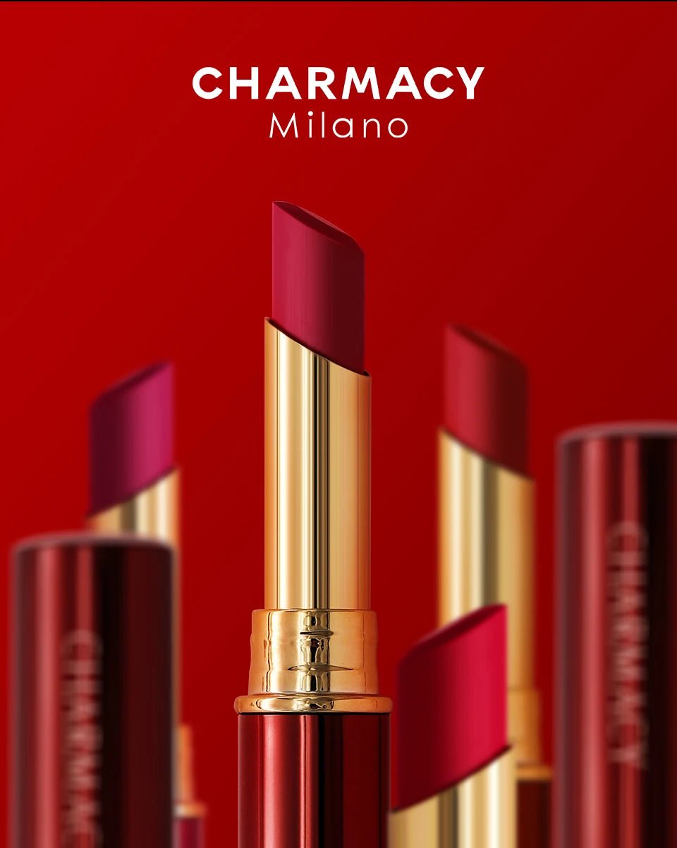 CHARMACY 16 Colors Waterproof Velvet Lipstick — Long-Lasting Matte Lip Makeup | Mzunye