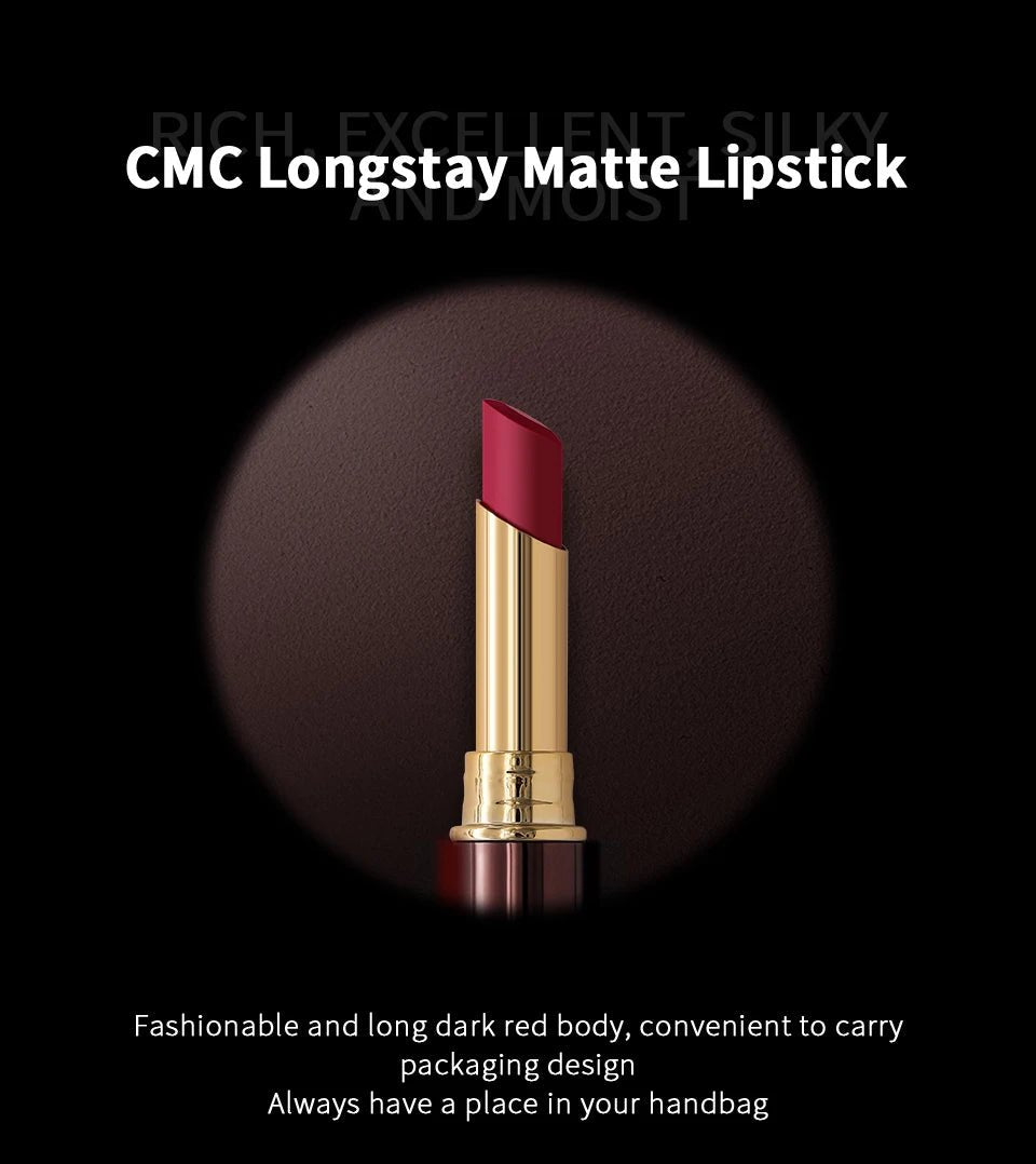 CHARMACY 16 Colors Waterproof Velvet Lipstick — Long-Lasting Matte Lip Makeup | Mzunye