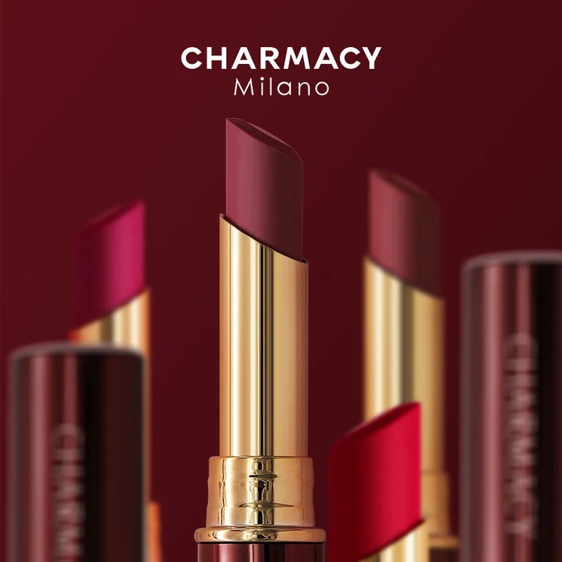 CHARMACY 16 Colors Waterproof Velvet Lipstick — Long-Lasting Matte Lip Makeup | Mzunye