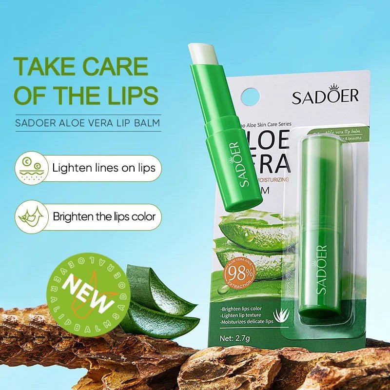 Coconut Lip Balm Lasting Nourishment and Moisture for Men and Women Daily Care Lip Balm - Mzunye