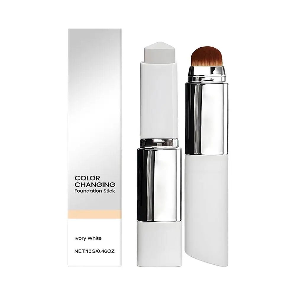 Color - Changing Foundation Stick — 2 - in - 1 Lightweight Brightening Formula - Mzunye