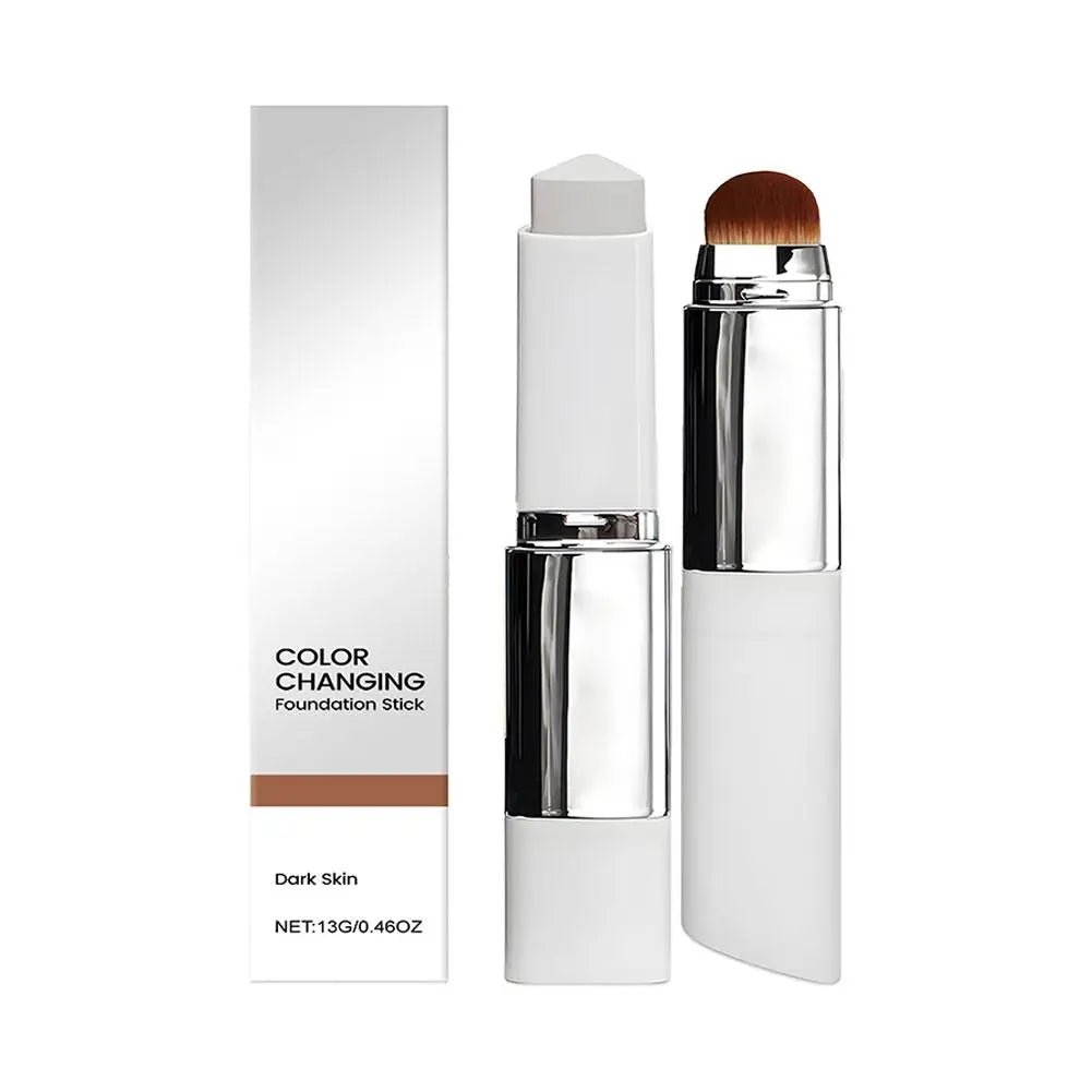 Color - Changing Foundation Stick — 2 - in - 1 Lightweight Brightening Formula - Mzunye