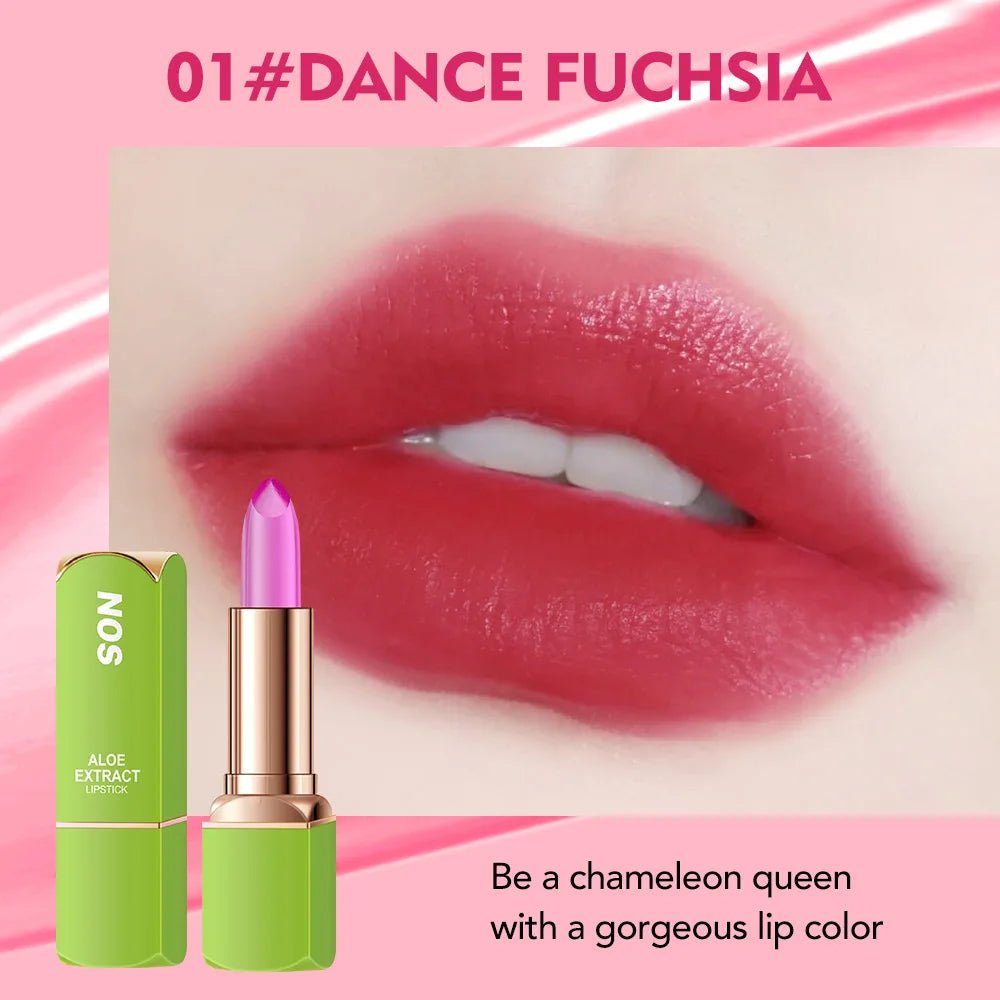 Colorful Natural Lip Gloss Lipstick — Waterproof Long - Lasting Non - Smudge Moisturizing Female Makeup in 6 Shades - Mzunye