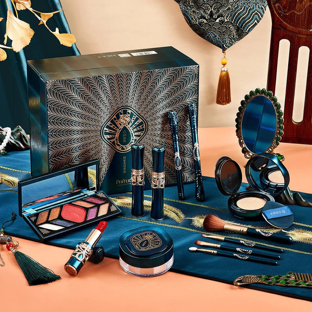 Complete Makeup Cosmetic Gift Set — 12 or 18 - Piece Full Face Beauty Collection - Mzunye