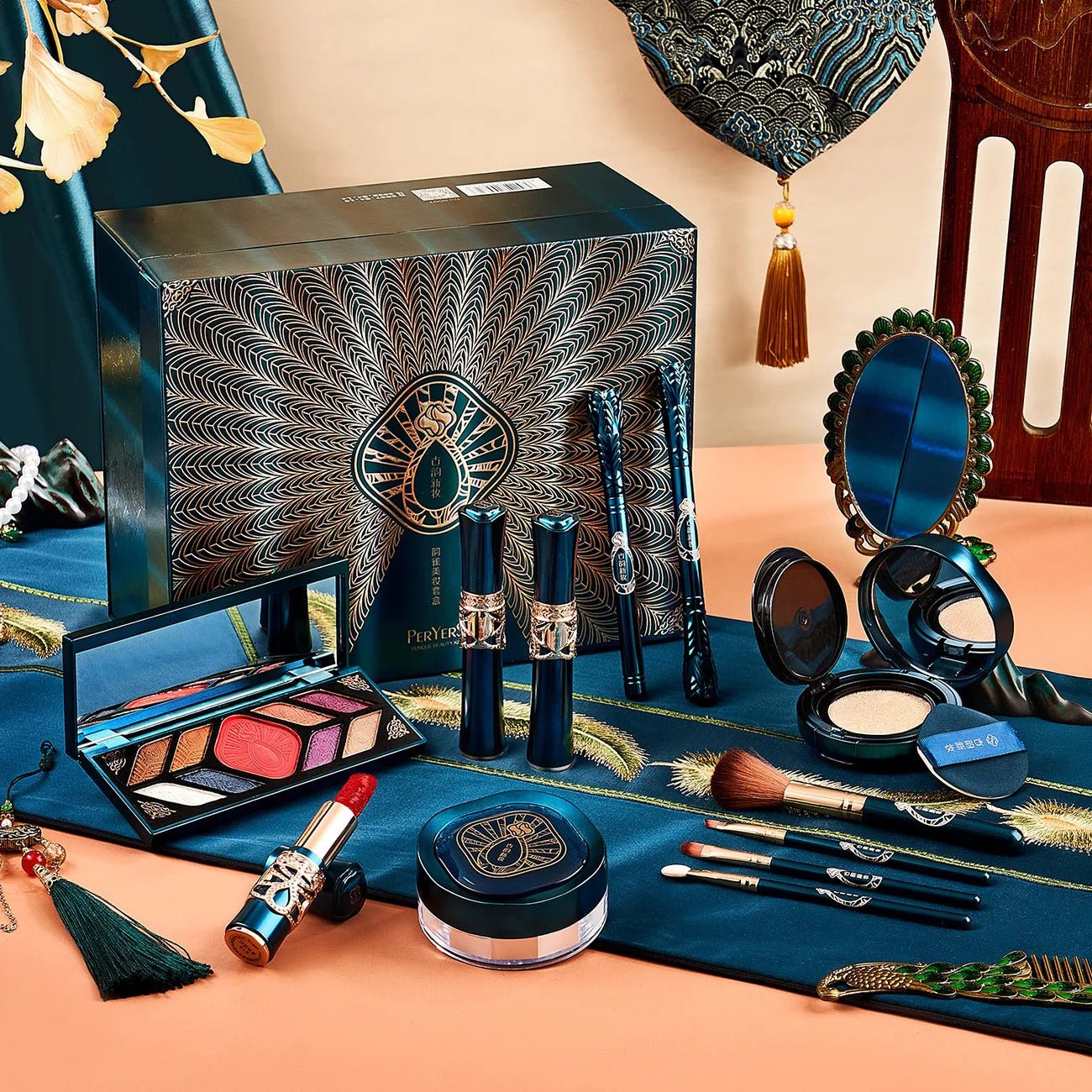Complete Makeup Cosmetic Gift Set — 12 or 18 - Piece Full Face Beauty Collection - Mzunye