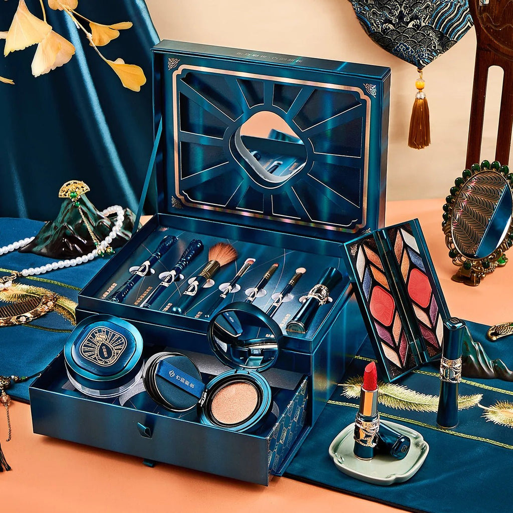 Complete Makeup Cosmetic Gift Set — 12 or 18 - Piece Full Face Beauty Collection - Mzunye