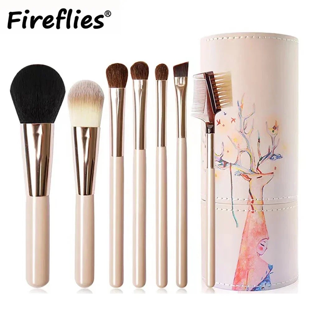 Complete Pink Makeup Brush Set — Soft Brushes & Beauty Blender Gift Set - Mzunye